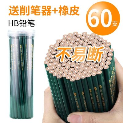 MUJI [30 cans] pencil primary school students non-toxic HB sketch pencil childrens writing stationery pencil wholesale