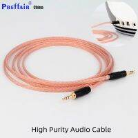 High Quality Preffair 16 Cores Litz braid 3.5mm to 3.5mm Stereo Male Upgrade Cable HIFI audio aux Cable