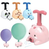 New Balloon Car Toys for Babies Kids Educational Air Power Balloon Car Launch Tower Puzzle Toy For Children Gift