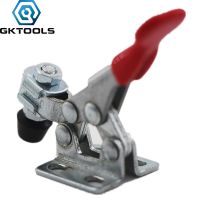 【CW】 20400 Antislip Red Hand Tool Toggle Clamp 20Kg Hold Capacity Horizontal Clamps Clamping Bar Quick Release Grip