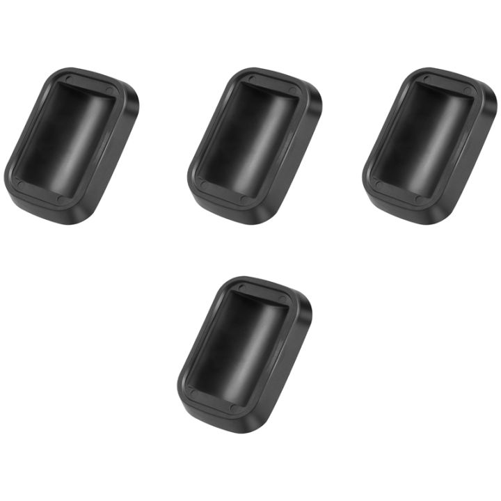 4pcs Bed Stopper & Furniture Stopper Caster Cups Fits to All Wheels of Furniture,Sofas,Beds,Chairs Prevents Scratches, Size: One size, Black
