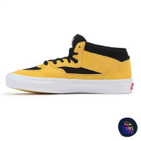 [ของแท้ ส่งฟรี จากไทย] VANS SKATE HALF CAB - BRUCE LEE BLACK/YELLOW