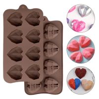 8/15 Cell Heart Shaped Silicone Cake Mold Chocolate Candy Mold Gummy Jelly Making Tool Cupcake Decoration Supplies Baking Tools