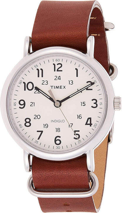 Timex Orologio unisex Peanuts da 34 mm, cinturino in tessuto blu Slip-Thru monostrato, quadrante blu, cassa blu TW2W33500
