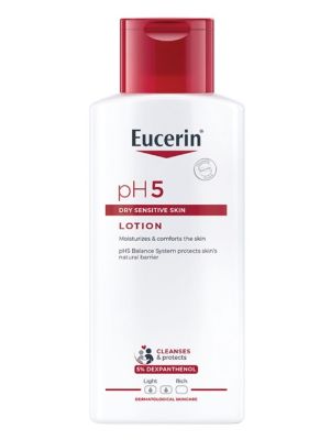 Eucerin pH5 Lotion ยูเซอริน โลชั่นบำรุงผิว สำหรับผิวแพ้ง่าย แห้งเสีย 250 ml.