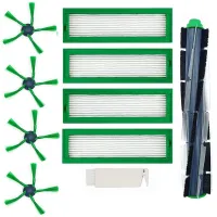 Replacement Roller Brush Side Brushes HEPA Filter for Kobold VR200 VR300 Robot Vacuum Cleaner Accessories