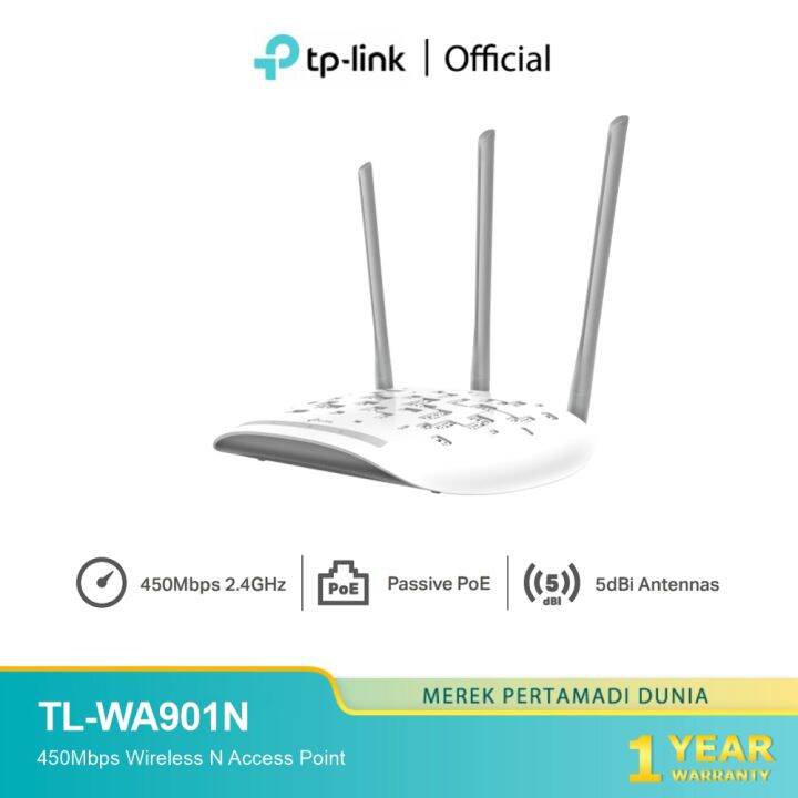 TPLINK TLWA901N 450Mbps Wireless N Access Point Lazada Indonesia