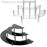 pan ya hong yang 3 ชั้นอะคริลิครูปขาตั้งจอแสดงผลรอบตุ๊กตาของเล่นเครื่องสำอางค์ Rack Multifunctional ขนาดเล็กชุดขาตั้งจอแสดงผล