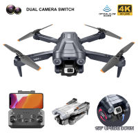 JDD【Available Now】【Fast Delivery】LSRC MINI4 UAVs 4K HD Dual ESC กล้องอุปสรรคการหลีกเลี่ยง Optical Flow ตำแหน่งพับ Quadcopters RC Dron ของเล่นของขวัญ