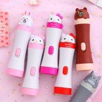 ✼ Girly Heart Childrens Led Flashlight Small And Exquisite Female Cute Rechargeable Portable Strong Light Super Bright Home Cartoon