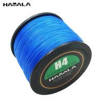 HAMALA 4 Strands 10-80LB PE Braided Fishing Wire Multifilament Super Strong Fishing Line Japan Multicolo Fishing Lines