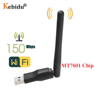 Kebidu Mini MT7601 USB WiFi Antenna Wireless LAN Adapter for Digital Salite Receiver Freesat V7S V8 Super X800 IP-S2