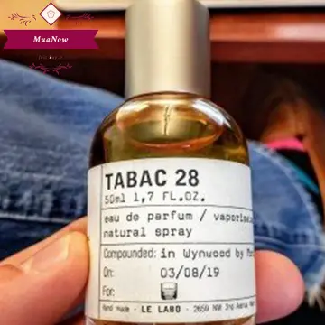 日本製・綿100% ルラボ タバ28 LE LABO TABAC28 50ml - crumiller.com