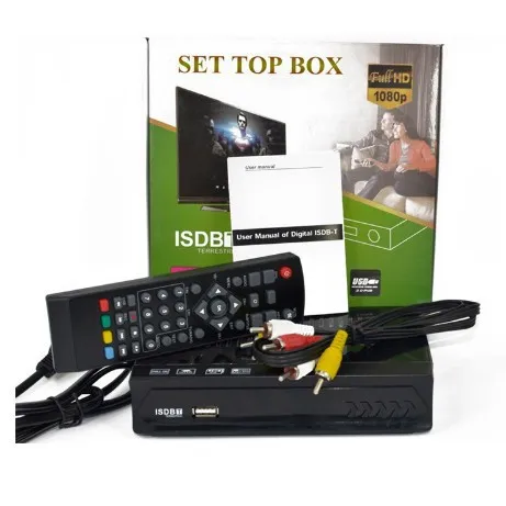 ISDB-T Digital TV BOX TV Plus With Antenna Home Media Player | Lazada PH