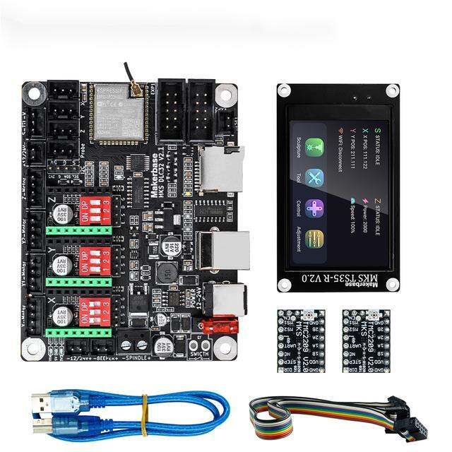 yf-mks-dlc32-v2-1engraving-machine-motherboard-offline-controller-32bit-esp32-wifigrbltft-touch-screen-desktop-diycnc-laser-machine