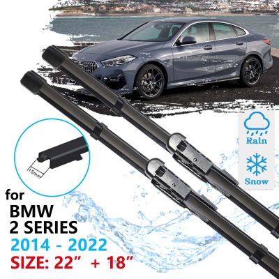 ใบพัดปัดน้ำฝนด้านหน้ารถสำหรับ BMW 2ชุด M2 F22 F87 F23 2014 ~ 2021กระจกอุปกรณ์ดูแลกระจกรถหน้าต่าง2021 2019 2018 2017