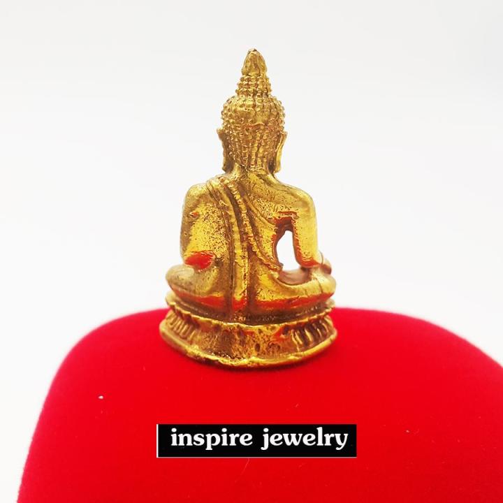 inspire-jewelry-พระพุทธรูปหล่อทองเหลือง-สูง-3cm