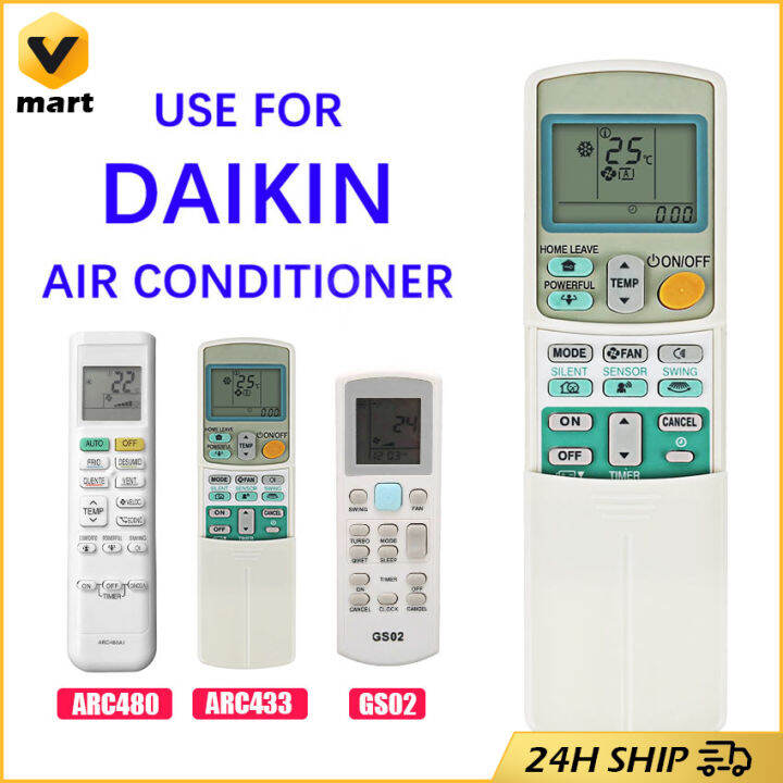 Universal ARC480A1 for DAIKIN A/C AC Air Conditioner Remote Control ...