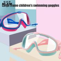 Kids Waterproof Silicone Goggles Anti Fog UV Shield Swimming Glasses Adjustable Children Eyeglasses with Earplugs Accessories Accessories