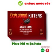 Mèo Nổ hộp cứng TOP BOARDGAME - Exploding Kittens BoardGame