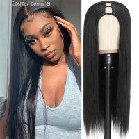 Long Straight Synthetic Wigs for Black Women V Part Wigs Glueless Full Head Half Wig 150 Density Natural Color [ Hot sell ] Toy Center 2