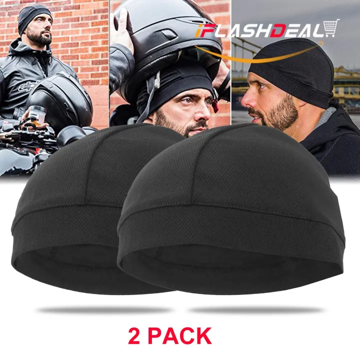 beanie under motorcycle helmet