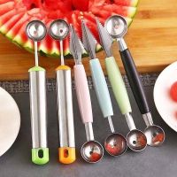 Original High-end  Stainless steel fruit digger for cutting watermelon artifact fruit ball digger ice cream round spoon fruit cutting carving knife