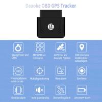 TK306 OBD GPS Tracker รถอุปกรณ์ติดตามยานพาหนะ GSM OBD2 16Pin Locator