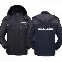 ทะเล Doo Seadoo Moto 2022ผู้ชายใหม่เสื้อกันลมด่วนเสื้อผ้ากันน้ำ Windproof คลุมด้วยผ้ากีฬากลางแจ้งแจ็คเก็ตเสื้อที่มีน้ำหนักเบา