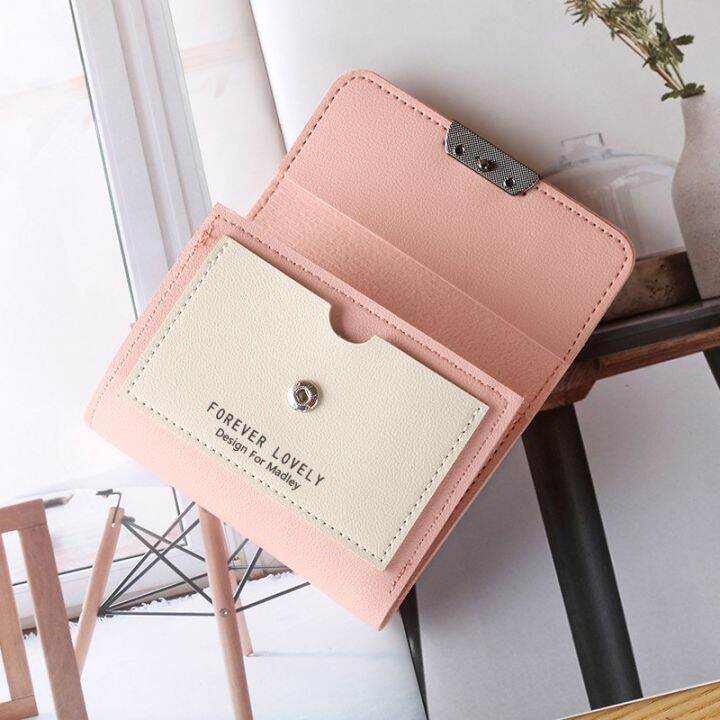 women-pu-leather-korean-style-wallets-female-coin-purses-clutch-students-short-wallets-holder