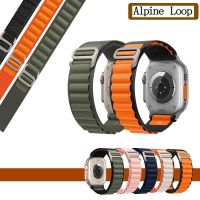 สายนาฬิกาข้อมือ Alpine สําหรับ iWatch Ultra 49 มม. 44 มม. 40 มม. 42 มม. 38 มม. series 8 7 6 5 3 Se 45 มม. 41 มม. 【BYUE】