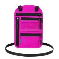 ปฏิบัติคอกระเป๋าสตางค์กระเป๋าเดินทางที่มีสายคล้อง Crossbody ปรับได้ขโมยสำหรับการป้องกันความจุขนาดใหญ่สำหรับการเดินทาง Essent