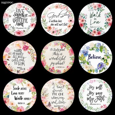 ✢✔ God Letters Flowers Fridge Magnet Maker Quotes 30 MM Glass Dome Magnetic Refrigerator Stickers Note Holder Christian Home Decor