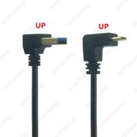 สาย Usb C 3.0 Usb ไปยัง Usb ประเภท C สายค่าธรรมเนียมการซิงค์ข้อมูลมุมซ้าย/ขวาอะแดปเตอร์แปลง Usb-C สองมุม