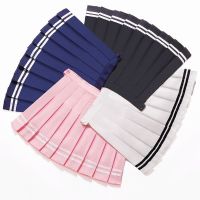 【CW】 2022 Pleated Skirt Waist A-line New School Uniforms