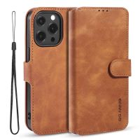 Flip Wallet Leather Case For iPhone 14 Plus 13 12 Mini 11 Pro X Xs Max XR 7 8 Full Protection Cover