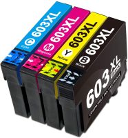 Epson 603 603XL ตลับหมึกสำหรับ XP-2100 XP-2105 XP-4100 XP-4105 XP-3105แรงงาน XP-3100 WF-2830 WF-2850 WF-2835