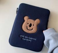 Fashion Tablet Case Sleeve Bag Cover For iPad Pro 9.7 11 13 inch Ipad MediaPad Korean Dog Bear Protective Inner Pouch