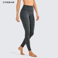 SYROKAN Womens Full-Length Buttery Soft High Waisted Yoga Pants Workout Leggings Naked Feeling-28 Inches