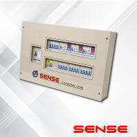 Sense R3-100 ตู้ไฟ ตู้ควบคุมไฟฟ้า ตู้คอนซูมเมอร์ เซนส์ พร้อมเครื่องตัดไฟรั่ว RCBO และอุปกรณ์ป้องกันฟ้าผ่า ขนาด 16 ช่อง