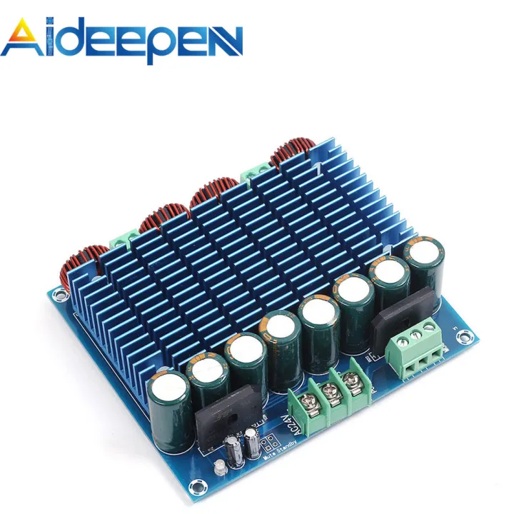 Aideepen XHM252 2x420W Digital Power Amplifier Module AC 24V Stereo