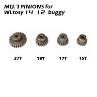 wltoys 144001 124017 124019 rc car M0.7 27T 19T 17T motor pinion gear high hardness powder metallurgy gears parts accessories