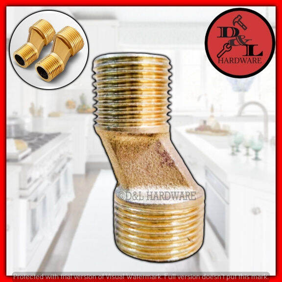 D3046 1PCS Brass Eccentric Faucet Nipple Rain Shower Diverter Valve