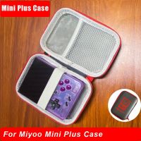 Miyoo กระเป๋ามินิพลัส3.5นิ้วย้อนยุคมือถือเครื่องเล่นวิดีโอเกม Miyoo Mini Plus เคสกันน้ำสำหรับ Miyoo Mini + กระเป๋าขนาดเล็กแบบพกพา