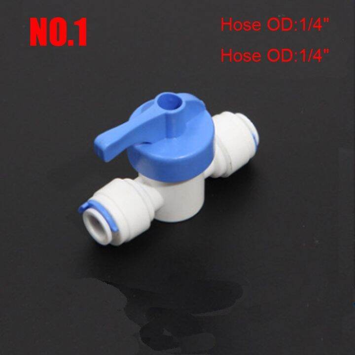 ro-water-straight-1-4-3-8-od-hose-quick-connection-control-fittings-plastic-water-ball-valve-reveser-osmosis-aquarium-fittings-plumbing-valves