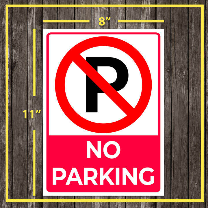 Do not block the driveway sign lazada ph