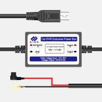 E-ACE Transformer Cable For Car Dvrs Parking Monitor Parking Wire 12V To 5V 2.5A Long 3 Meters For Car Video Recorder 24 Hours