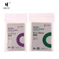 50pcs/100pcs Korea Card Sleeves Clear Acid Free CPP HARD 3 Inch Photocard Holographic Protector Film Album Binder 56x87 63.5x88