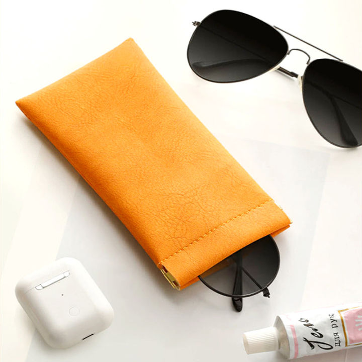 กระเป๋าเก็บอุปกรณ์เสริมแว่นตากระเป๋าใส่แว่นกันแดดสำหรับโทรศัพท์ลิปสติกแฟชั่นย้อนยุคเคสใส่แว่นตา