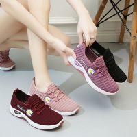 Runtop 2020 Flying Woven Hollow Mesh Breathable Womens Korean Shoes